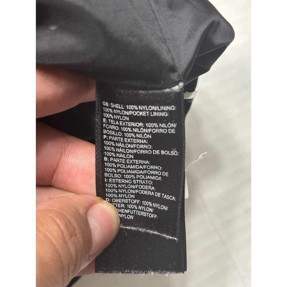The North Face HyVent Rain Jacket‎ Black Waterproof Shell Men's Small - Picture 8 of 12
